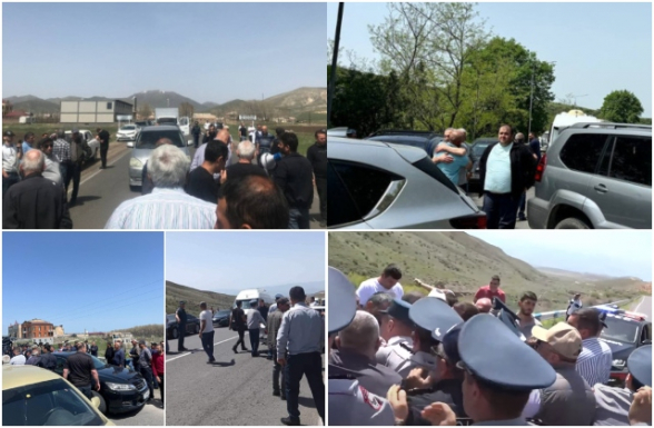 Հայաստանի տարբեր հատվածներում ճանապարհներ են փակվում (տեսանյութ)